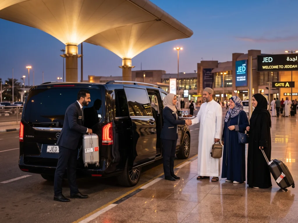 Jeddah airport pickup